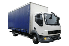 Car Hire Downpatrick - 7.5 Tonne Curtain Side Truck - Truck hire Downpatrick