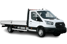 Car Hire Downpatrick - Ford Transit Dropside Van - Van hire Downpatrick